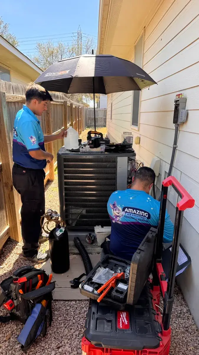Amazing Air Solutions New System Installation in San Antonio TX